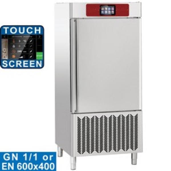 DBT101/TS (25) Schnellabkühler Schockfroster TOUCH SCREEN 10x GN 1/1 (oder) 600x400 (40-25 Kg)